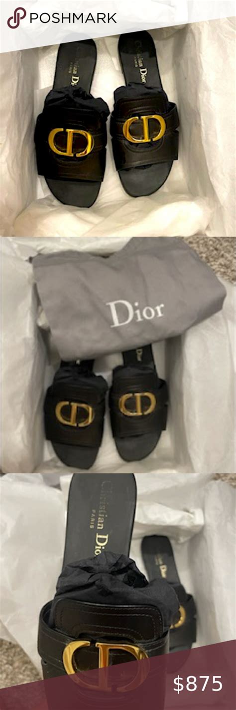 christian dior montaigne sandals|Christian Dior sandals.